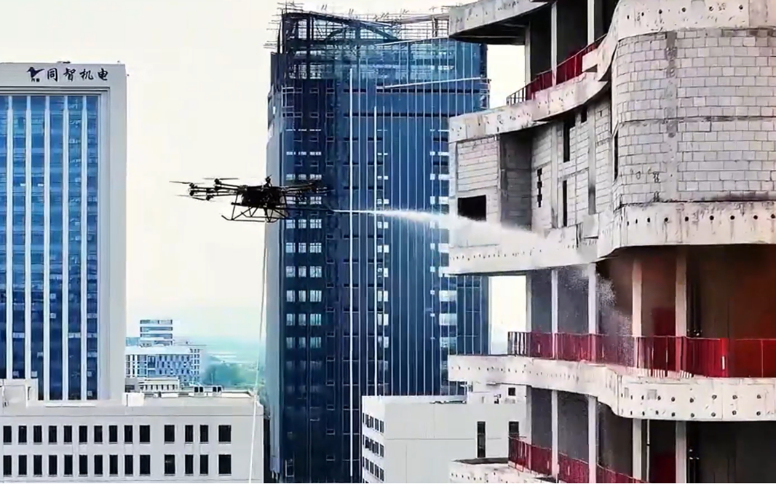 firefighting industrial drone